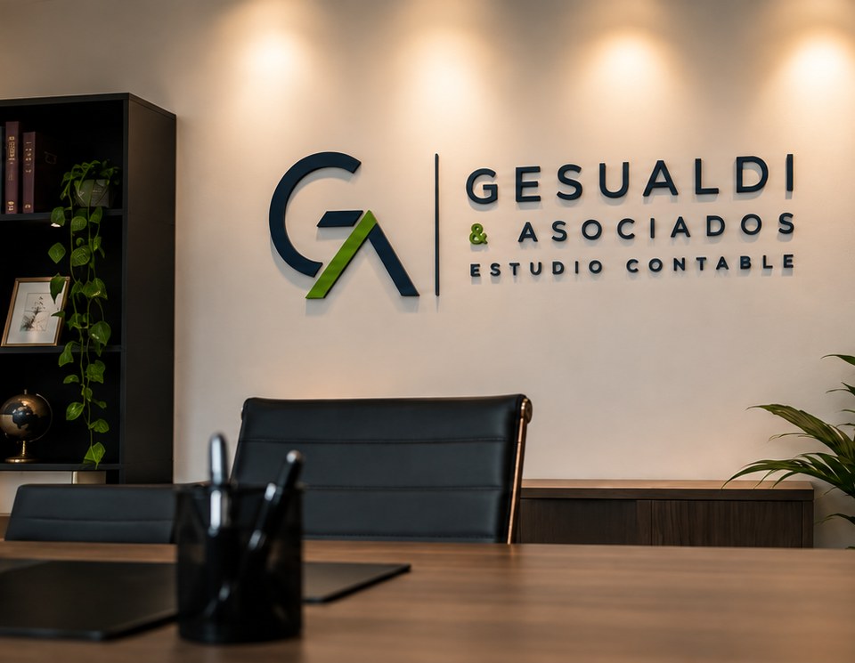 Recepción de la oficina de Gesualdi & Asociados